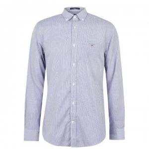 Image of Gant Banker Stripe Shirt - College 436