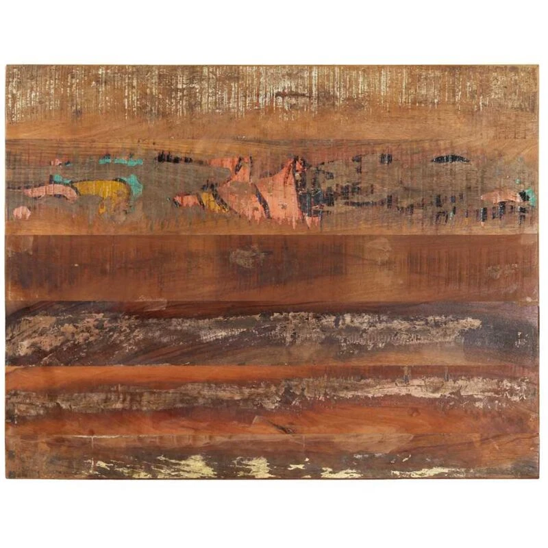 Image of VIDAXL Vidaxl - Rectangular Table Top 70x90cm 15-16mm Solid Reclaimed Wood 8719883793986