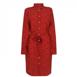 Image of Gant Breezy Shirt Dress - BLOOD Orange