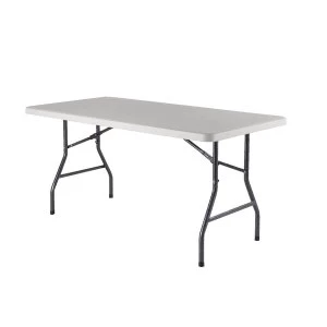 Image of Jemini 1520mm Folding Rectangular Table White KF72329