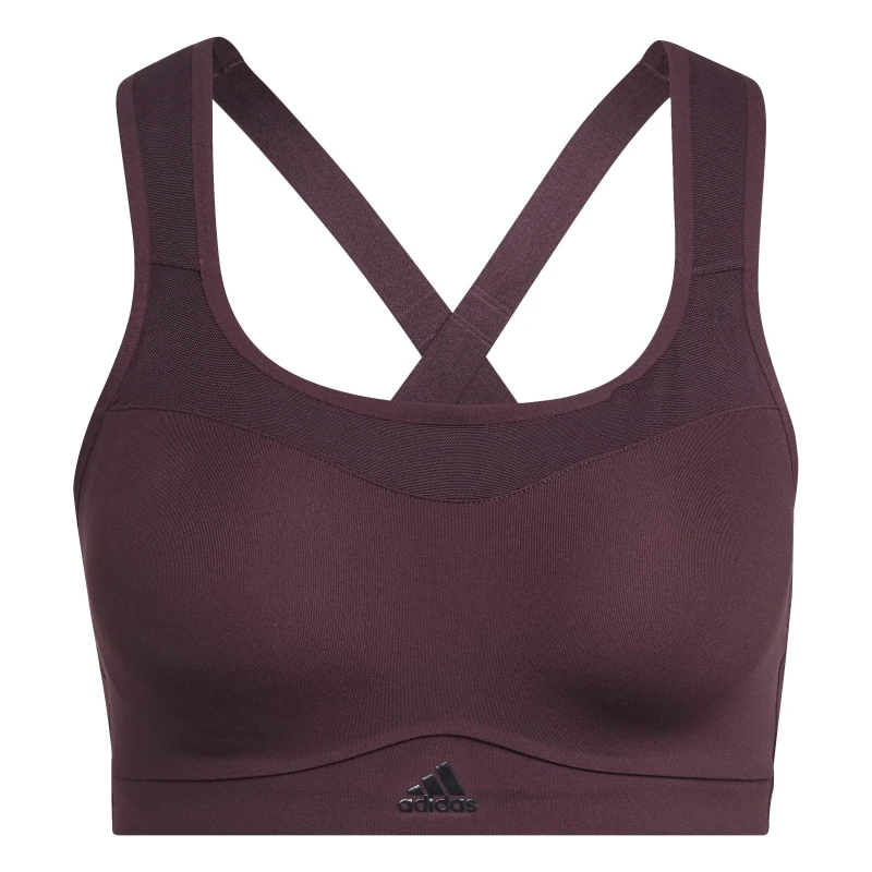 Image of adidas TLRD Impact Training High-Support Bra Womens - Red Red 36A