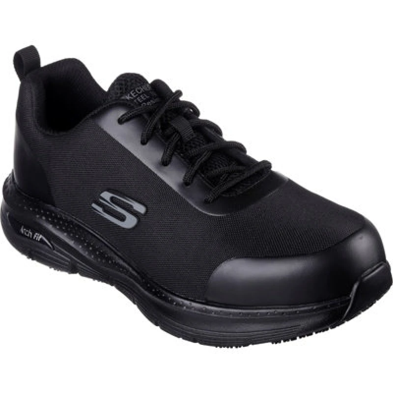 Image of Skechers Arch Fit Sr Ringstap Trainer - Black Size 12, Men Black VSLYA Male 12