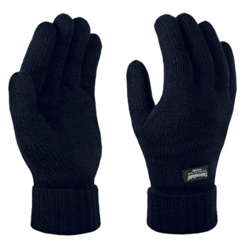 Image of Regatta Professional Unisex Thinsulate Thermal Winter Gloves Navy (One Size)