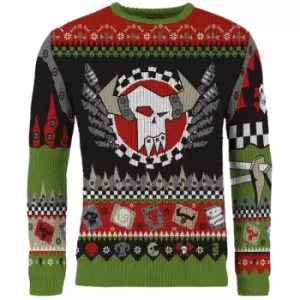 Image of Warhammer 40000: Ork Christmas Jumper (Size M)