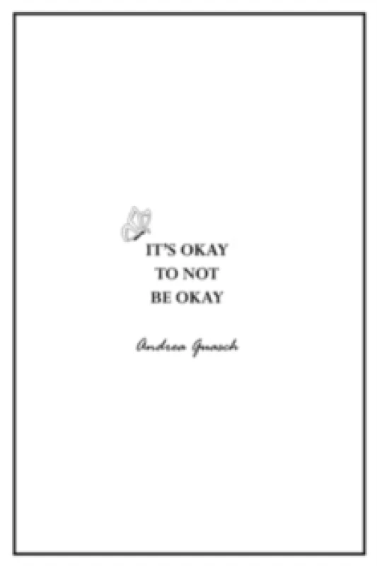 Image of It's okay to not be okay Paperback / softback