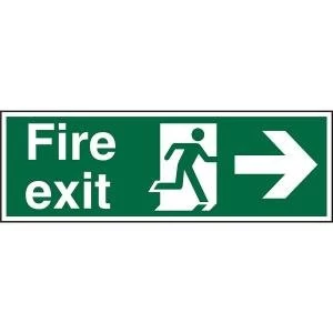 Image of Fire Exit Right Sign