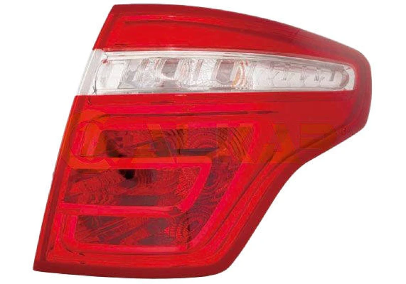 Image of ALKAR 2202855 Rear light Outer section, without bulb holder, Right, PY21W Combination Rearlight (391)