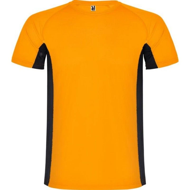 Image of ROLY Shanghai Short-Sleeved Sports T-Shirt in Orange Size: 4 Years Orange Unisex 4 Years