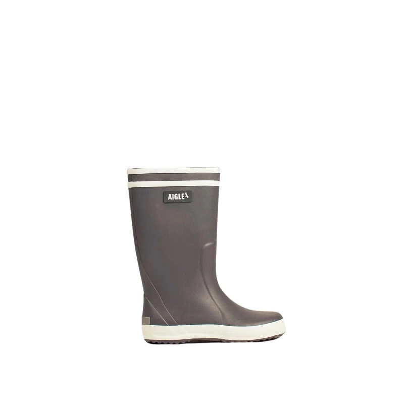 Image of Aigle Kids Lolly Pop 2 Calf Boots Dark Grey Baby 24 (7);26 (8.5);29 (11);33 (1)