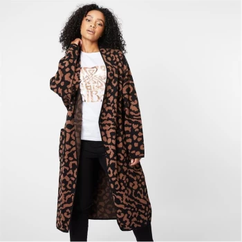 Image of Biba BIBA Leopard Print Coatigan - Leopard
