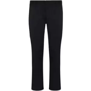Image of AFD Womens/Ladies Stretch Slim Trousers (18 UK R) (Black) - Black