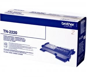 Image of Brother TN2220 Black Laser Toner Ink Cartridge