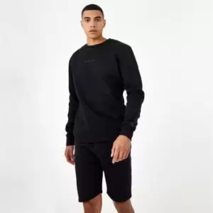 Image of Everlast Taped Crew Sweatshirt - Black