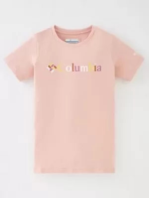 Image of Columbia Girls Bloomingport Windbreaker, Pink, Size Xxs=5-6 Years, Women