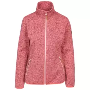 Image of Trespass Womens/Ladies Keepsake Fleece Jacket (XXS) (Rhubarb Red)