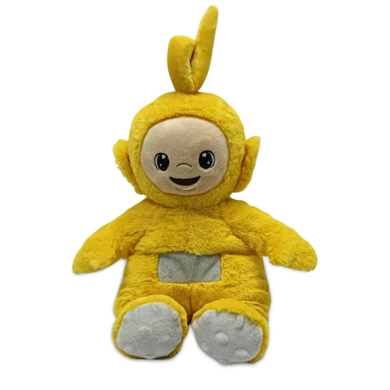 Image of Warmies Plush Laa-Laa Teletubbies, Microwavable, Heatable Weighted Plushie in Yellow Yellow Unisex