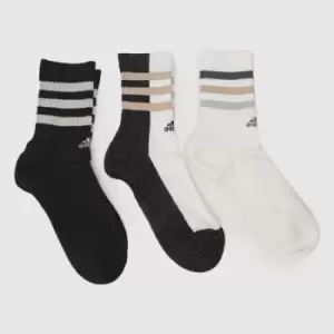 Image of adidas multi crew sock 3 pack