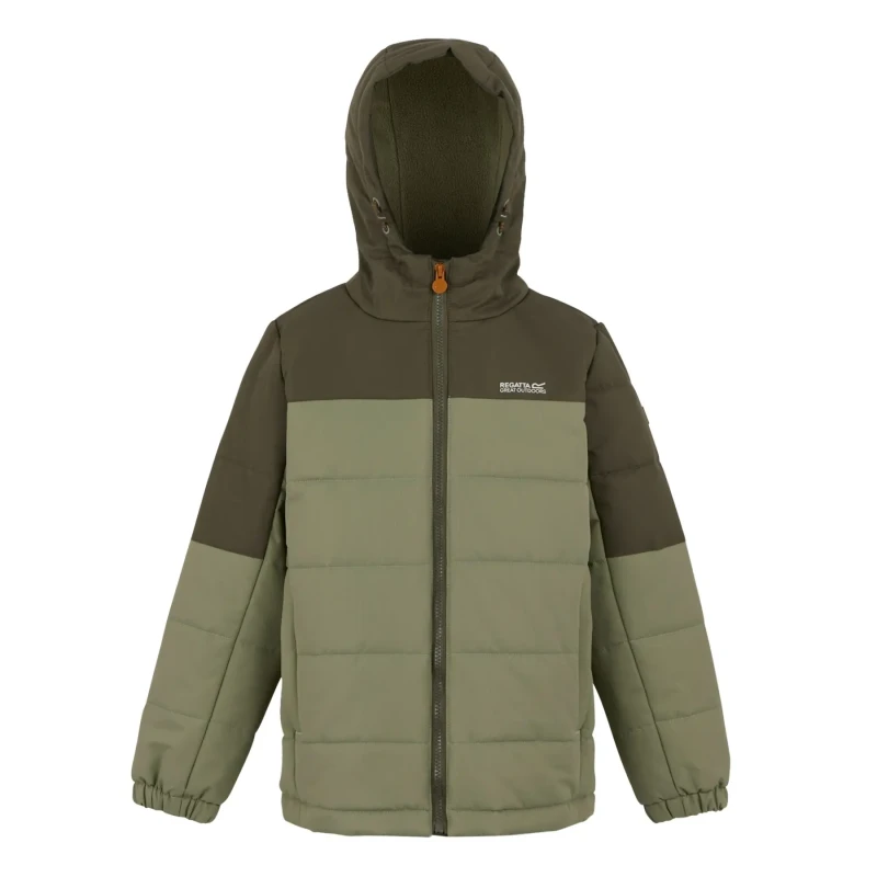 Image of Child's insulated waterproof jacket Regatta Lofthouse Vert Unisex 13 ans