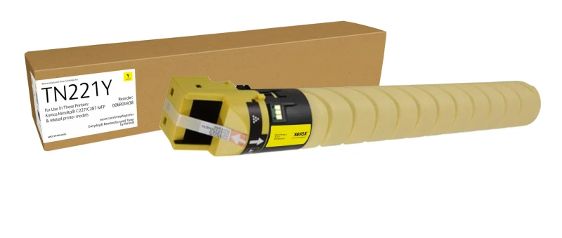 Image of Xerox Everyday Yellow Remanufactured Toner by Xerox compatible with Konica Minolta A8K3230 (A8K3230), Standard capacity 006R04938