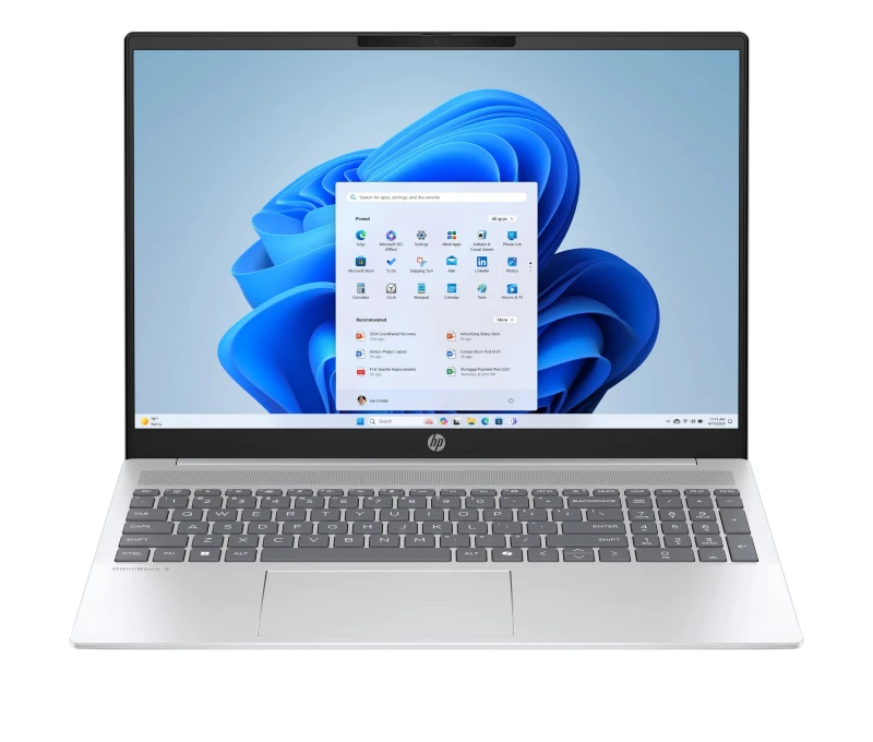 Image of HP OmniBook 5 16-bc1000na AMD Ryzen 7 8840U Laptop 40.6cm (16") Touch Screen 2K 16GB LPDDR5-SDRAM 1TB SSD WiFi 6 (802.11ax) Windows 11 Home AI
