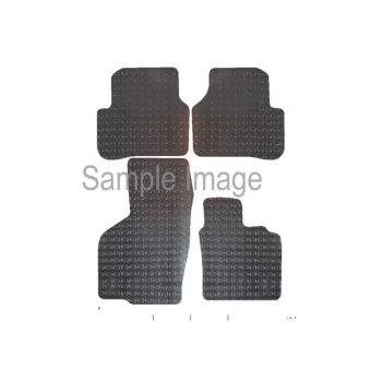 Image of Rubber Tailored Car Mat - VW Passat (2007-2015) - Pattern 1361 - VW21RM - Polco