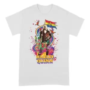 Image of The Suicide Squad T-Shirt Flower Flag Size S