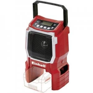 Image of Einhell Power X-Change TE-CR 18 Li - Solo Workplace radio FM AUX Red