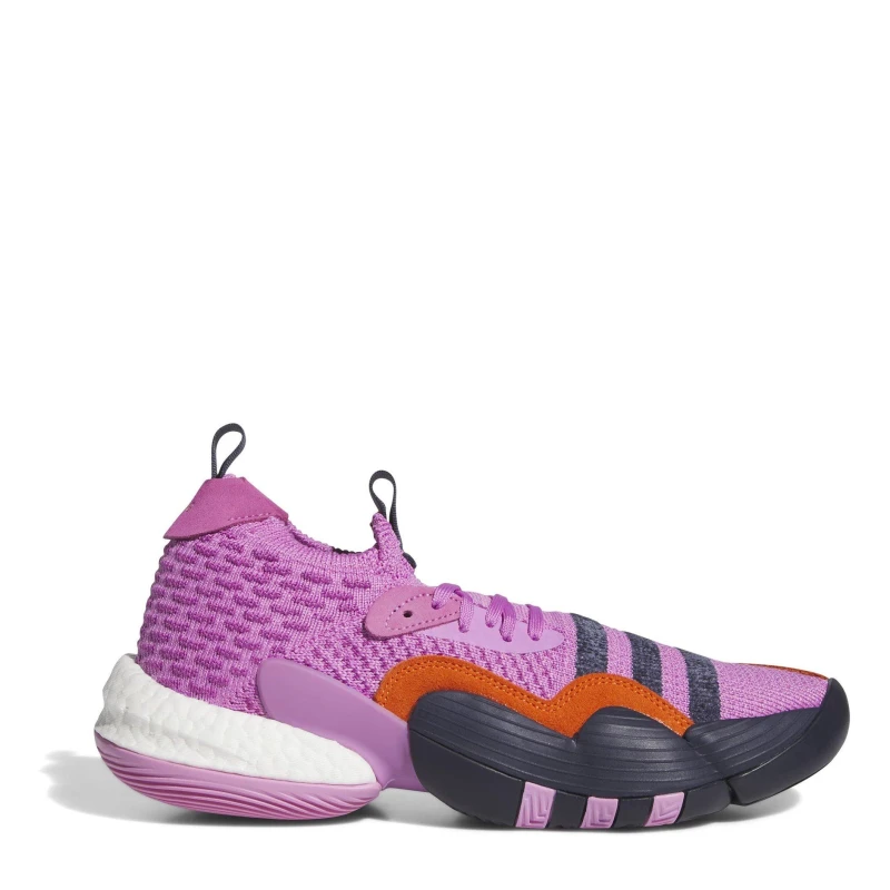 Image of adidas Mens Trae Young Basketball Trainers Pulse Lilac male 7 (40.7)