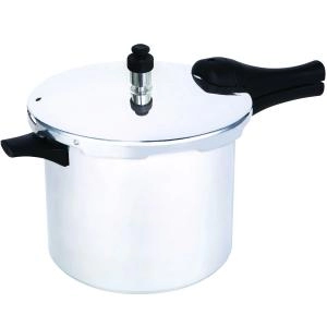 Image of Prestige Aluminium Sleek and Simple Pressure Cooker, 6L, Chrome