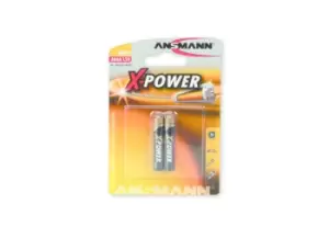 Image of Ansmann X-Power AAAA, 1x 2 Single-use battery Alkaline