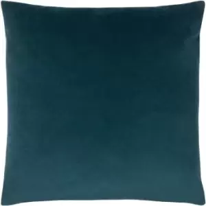 Image of Sunningdale Velvet Square Cushion Kingfisher