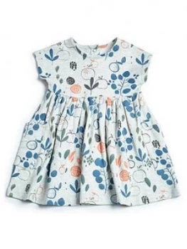 Image of Mamas & Papas Floral Jersey Dress Baby Girls