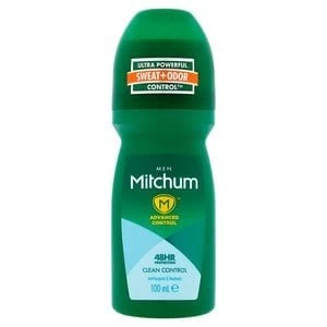 Image of Mitchum Clean Control Roll On Deodorant 100ml