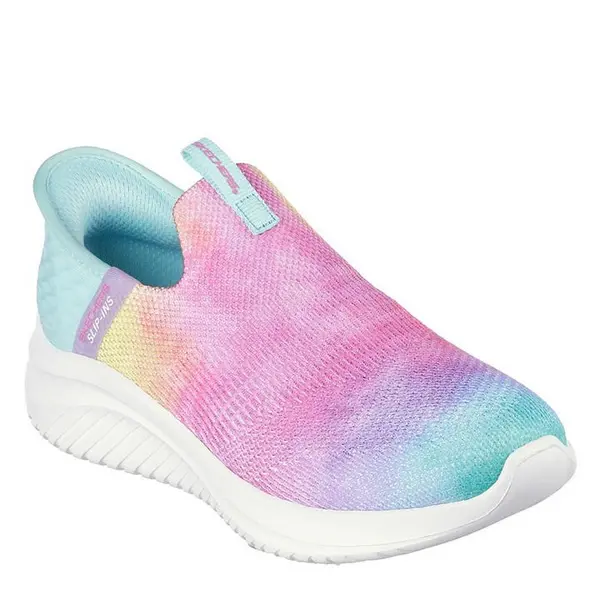 Image of Skechers Slip-Ins: Ultra Flex 3.0 - Pastel Clouds - Multi 3