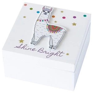 Image of Arora Kids Keepsake Box Llama
