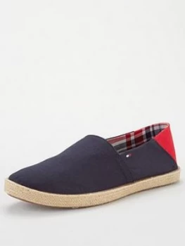 Image of Tommy Hilfiger Easy Summer Slip On Shoes - Navy