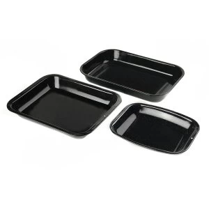 Image of Russell Hobbs CW20701 Romano 3 Piece Roaster and Chopping-Tray Set
