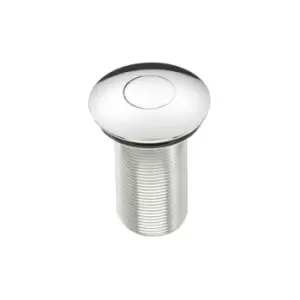 Image of Round Push Basin Waste Chrome - Unslotted (For Basins with No Overflow) - Bristan