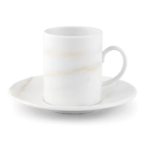 Image of Wedgwood Vera Venato Espresso Cup and Saucer