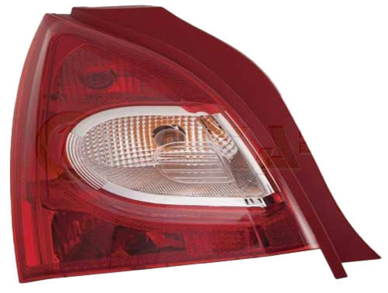 Image of ALKAR 2221171 Rear light without bulb holder, Left, P21W Combination Rearlight (391)