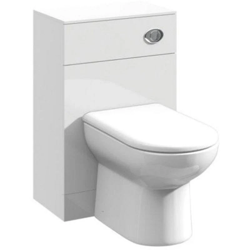 Image of nuie 500mm WC Unit - Gloss White PRC142