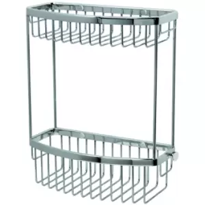Image of Miller D Shaped Basket 2 Tier
