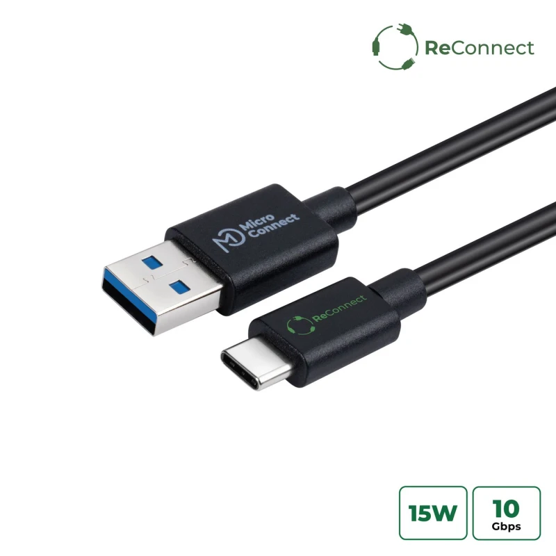 Image of Microconnect ECO-USB3.1CA2 USB cable USB 3.2 Gen 1 (3.1 Gen 1) 2m USB