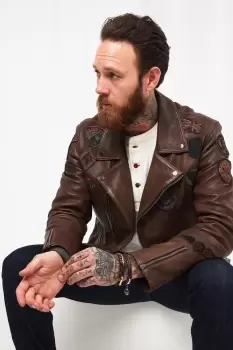 Image of Fully Loaded Leather Jacket