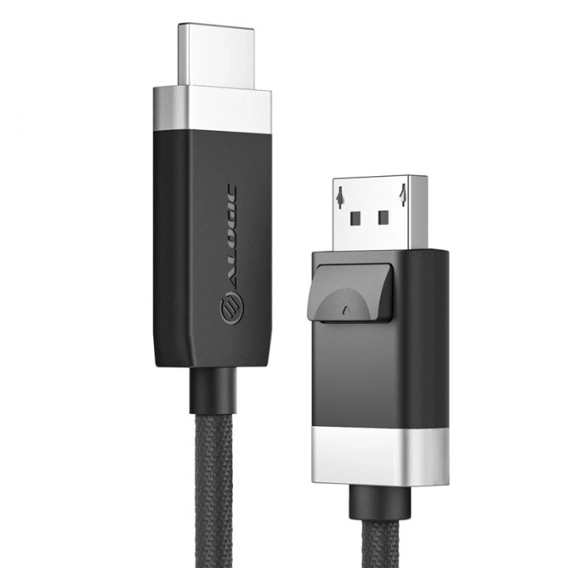 Image of ALOGIC ALOGIC FUDPHD2-SGR video cable adapter 2m DisplayPort HDMI Black, Grey FUDPHD2-SGR