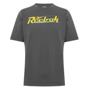 Image of Reebok Edge Vintage T Shirt Mens - Black