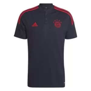 Image of 2022-2023 Bayern Munich Training Polo Shirt (Black)