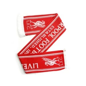 Image of Liverpool Lines Jacquard Knit Scarf
