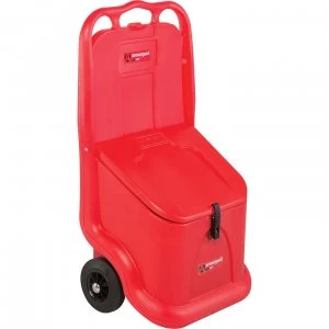 Image of Armorgard Spillkart Mobile Spill Kit Storage Bin 75l