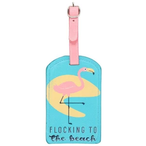 Image of Flamingo Luggage Tag